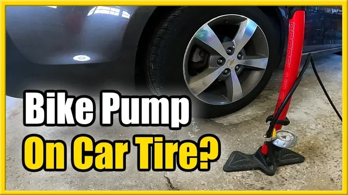 Can You Pump a Car Tire With a Bike Pump in Seconds