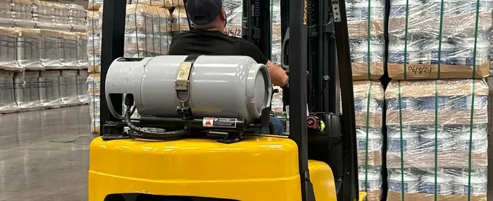 How Much Does an Empty Forklift Propane Tank Weigh