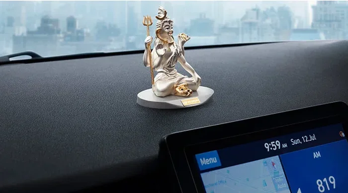 Lord Shiva Idol for Car Dashboard Brings Peace and Style