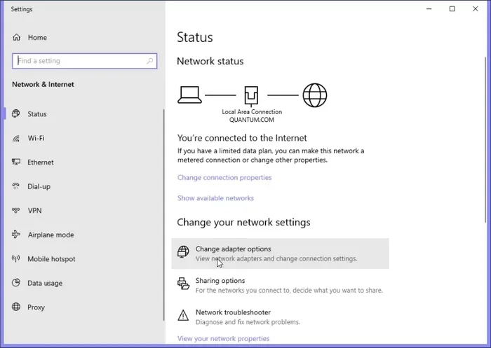 How Do I Change My Connection Time-Out Settings