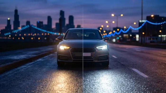 How Do You Avoid High Beams When Driving At Night Time