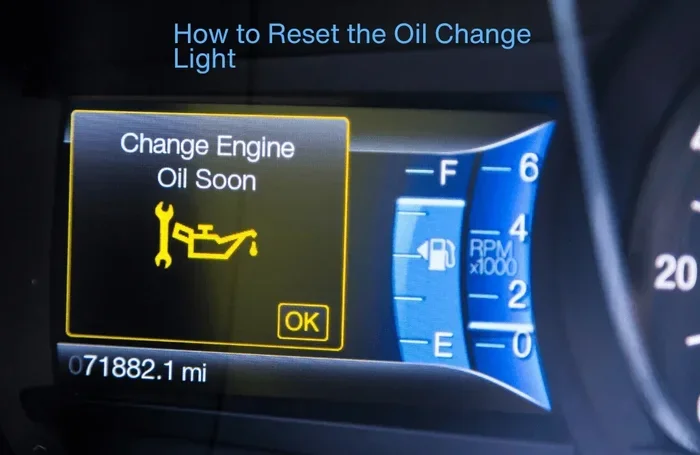 Do You Reset the Oil Change Light After an Oil Change