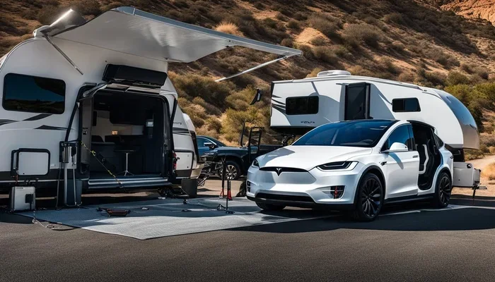 Can You Tow a Tesla Behind a Motorhome on Road Trips