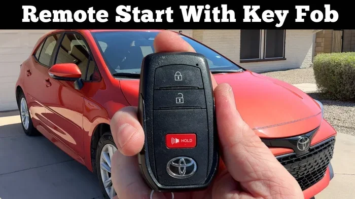 Can I Remote Start My Toyota with the Key Fob Today